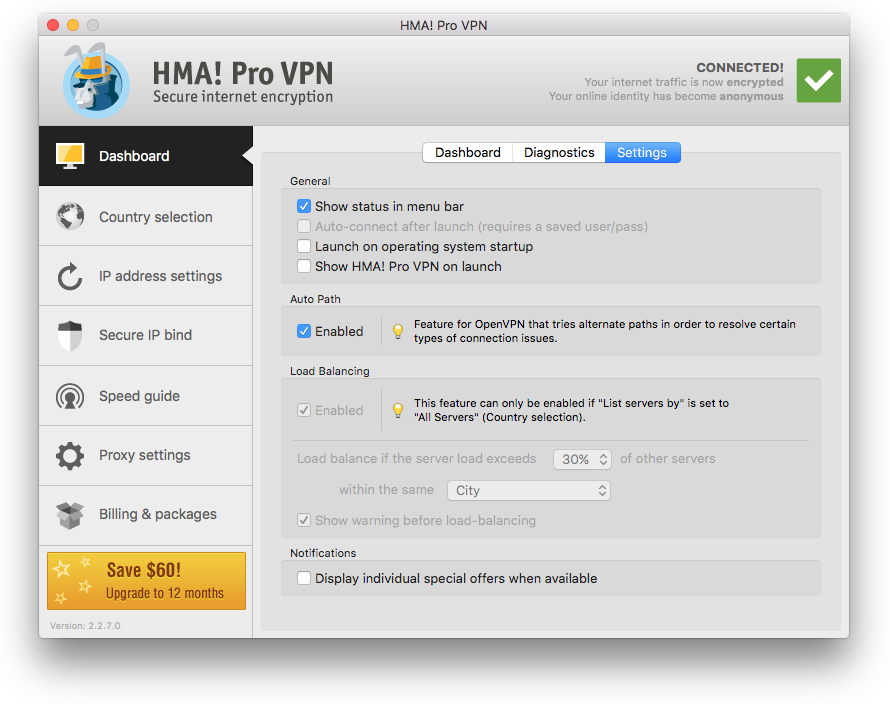 HideMyAss VPN Software 4