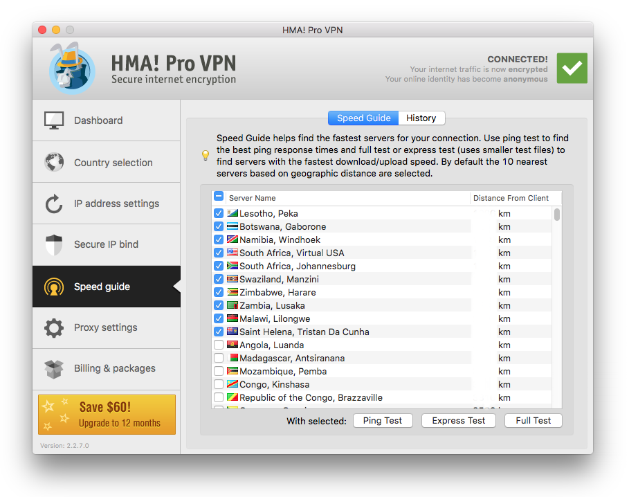 HMA VPN Software 6