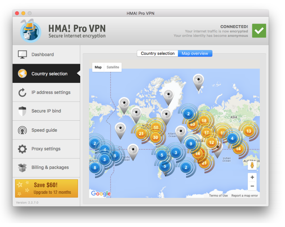 HideMyAss VPN Software 2