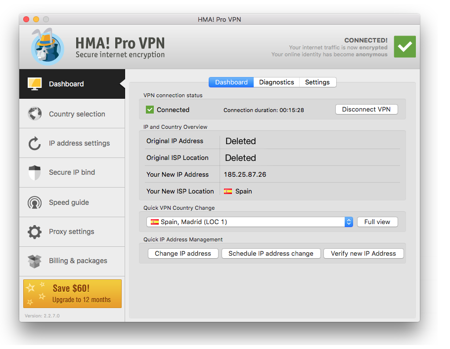 HideMyAss VPN Software 3