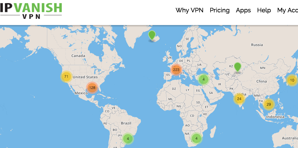 ipvanish servers