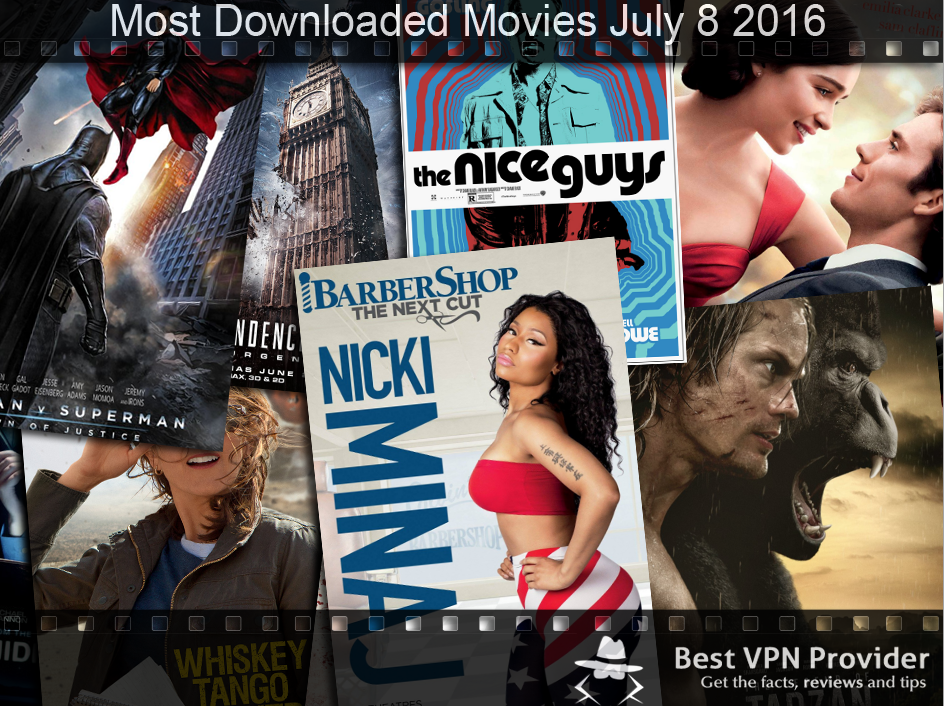 most downloaded movies july 8 2016